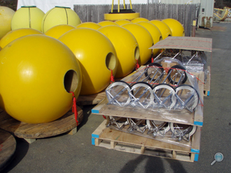 47" ADCP buoys & frames 47" ADCP buoys & frames