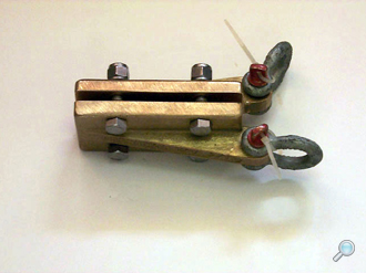 Piston sediment coring system wire clamp assembly Piston sediment coring system wire clamp assembly