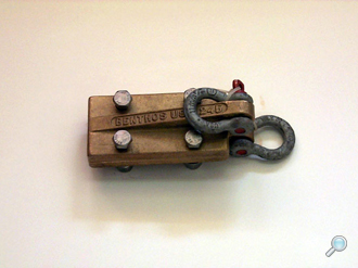 Piston sediment coring system wire clamp assembly Piston sediment coring system wire clamp assembly