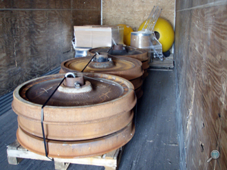 Triple wheel anchors Triple wheel anchors