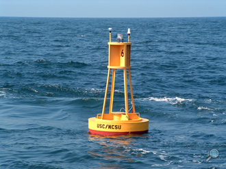Model G-2000 surface buoy manufactured by MSI Model G-2000 surface buoy manufactured by MSI