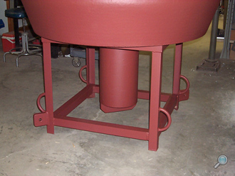 Surface buoy steel well & base Surface buoy steel well & base