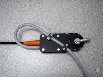 Hammerhead inductive modem mooring termination Hammerhead inductive modem mooring termination